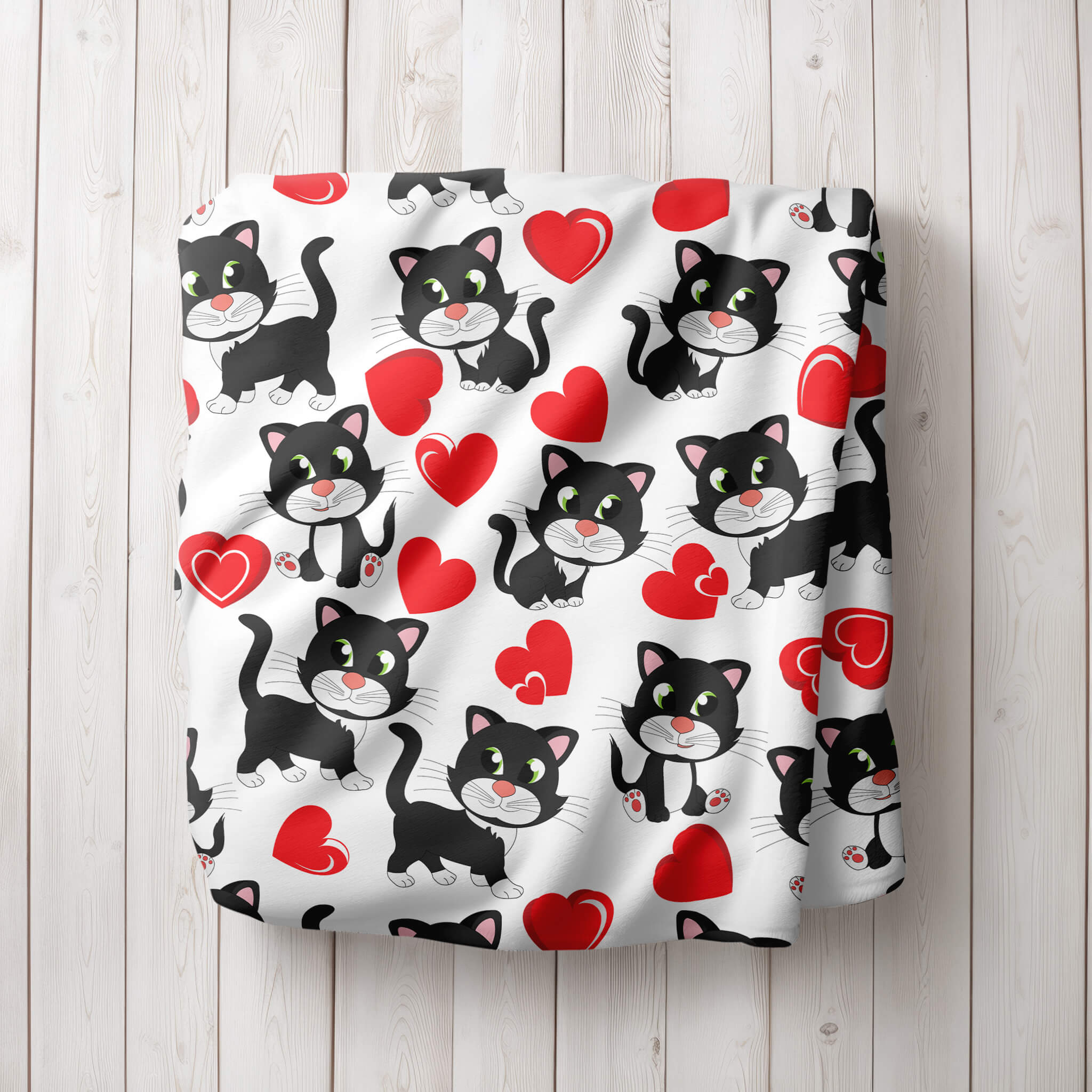 Cozy Blanket - Black Cat