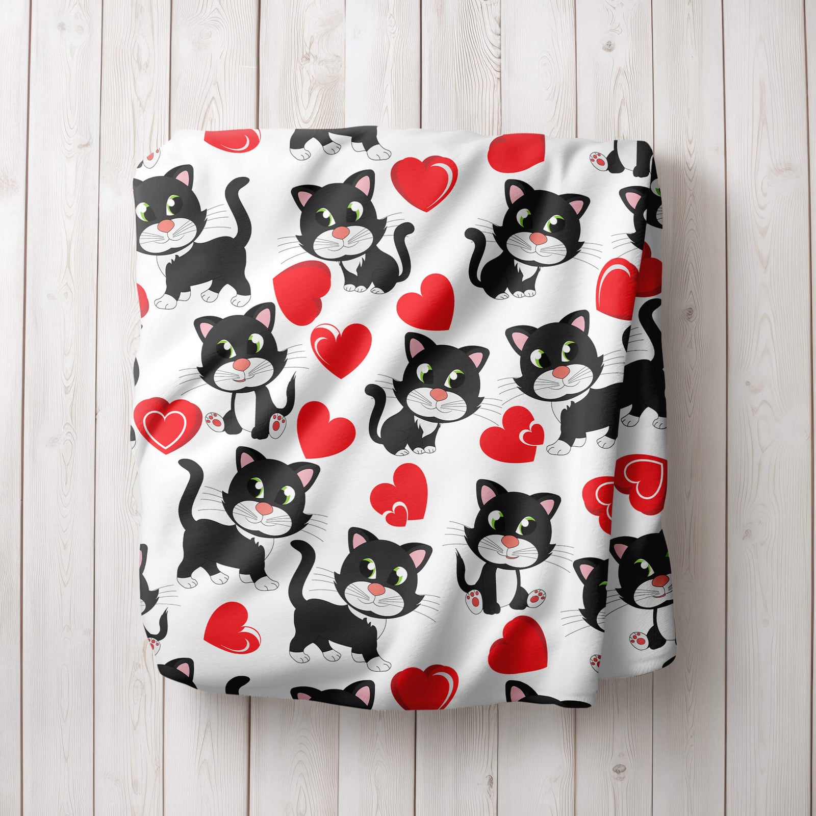 Cozy Blanket - Black Cat