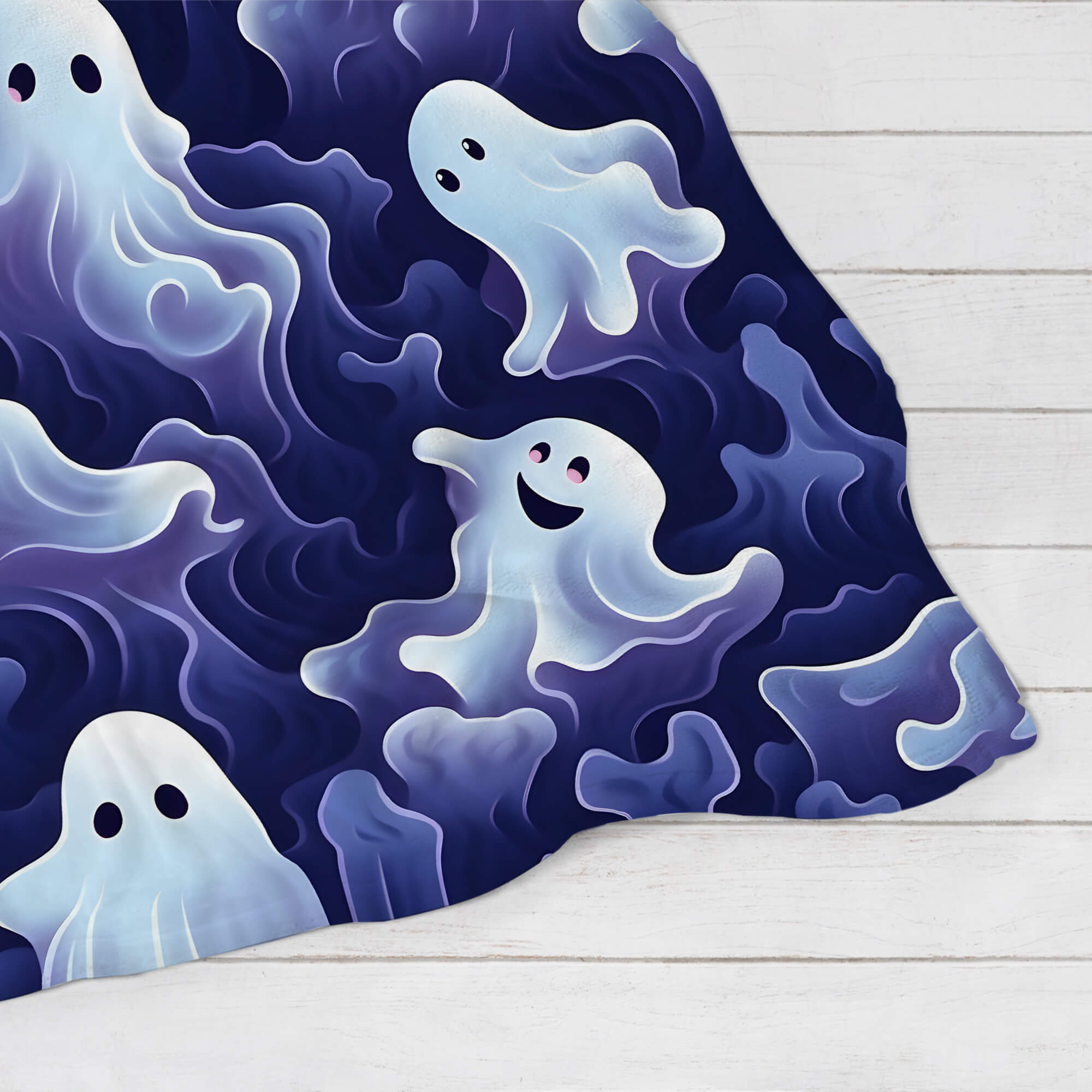 Halloween Blanket - Ghosts 2