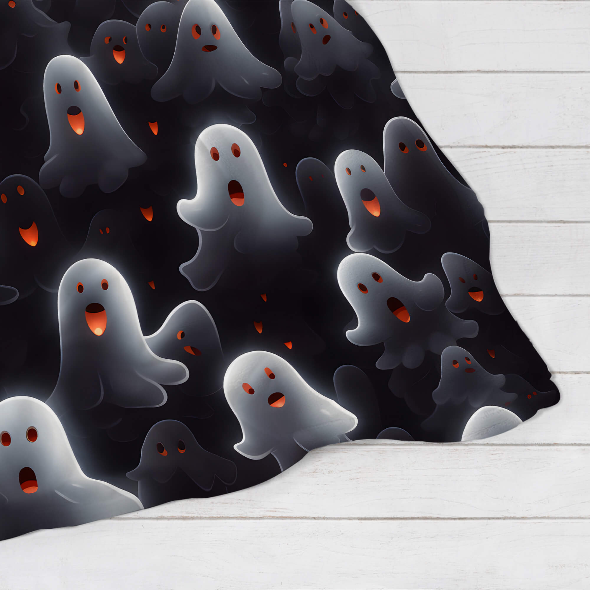 Halloween Blanket - Ghosts 4