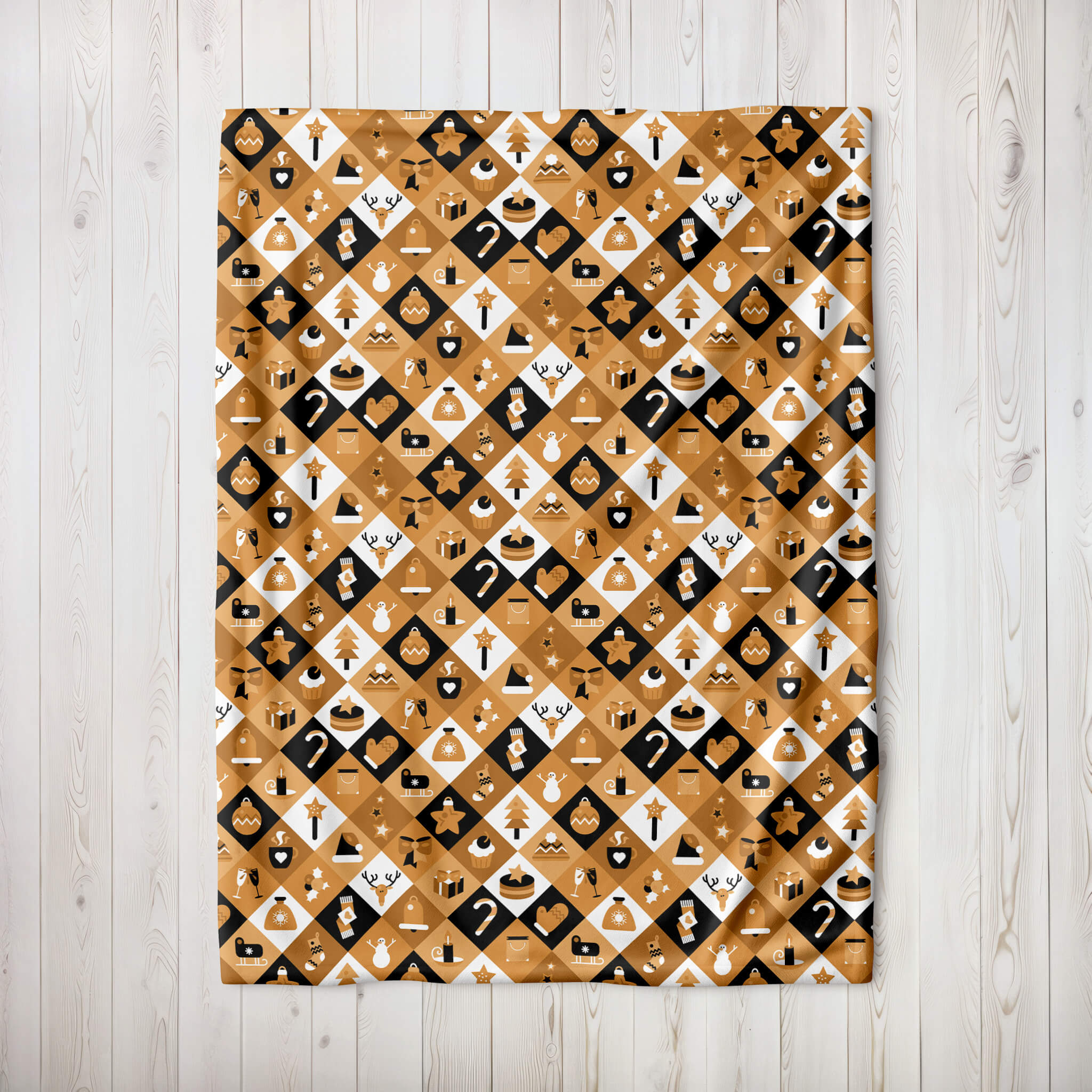 Christmas Blanket - Christmas Gold