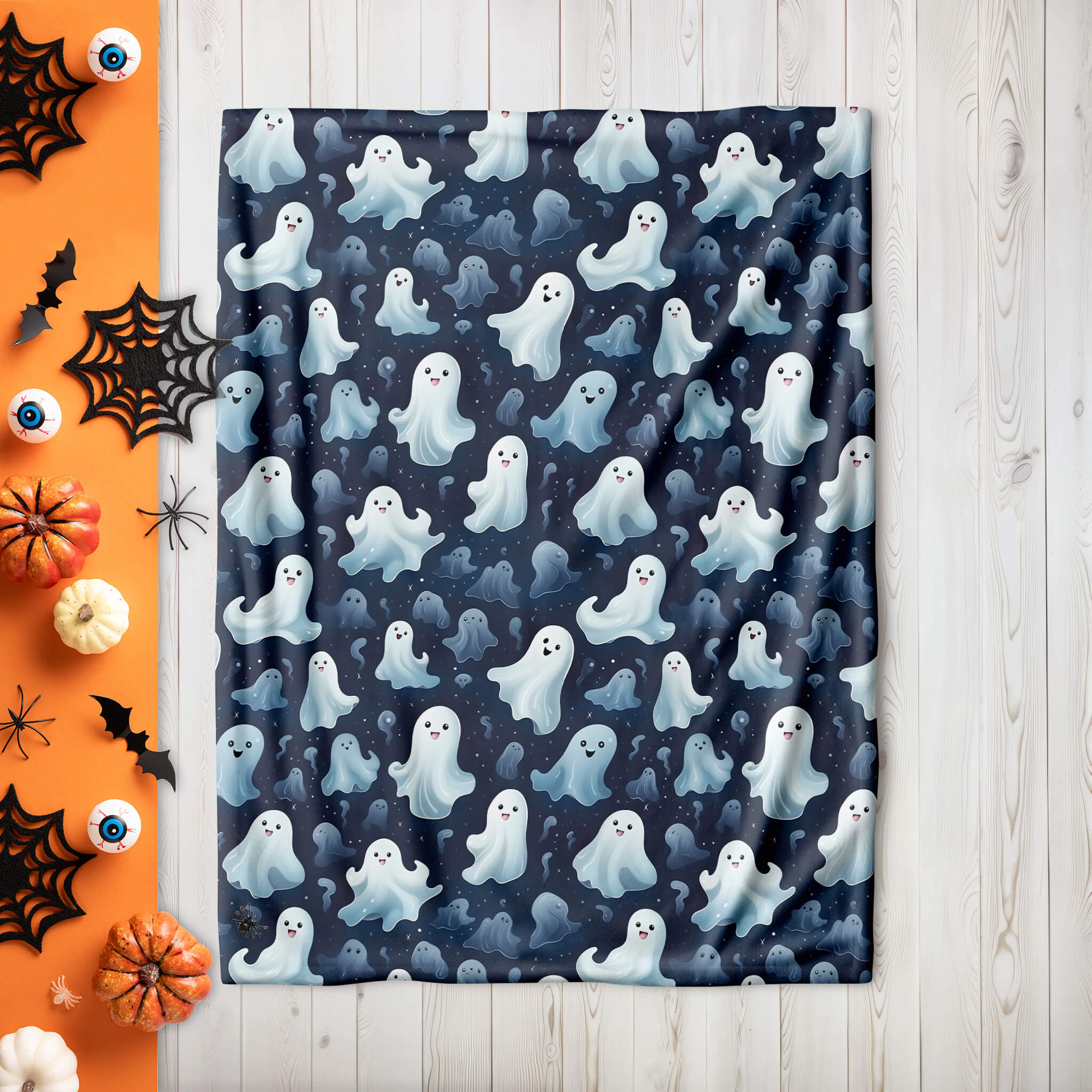 Halloween Blanket - Ghosts 3