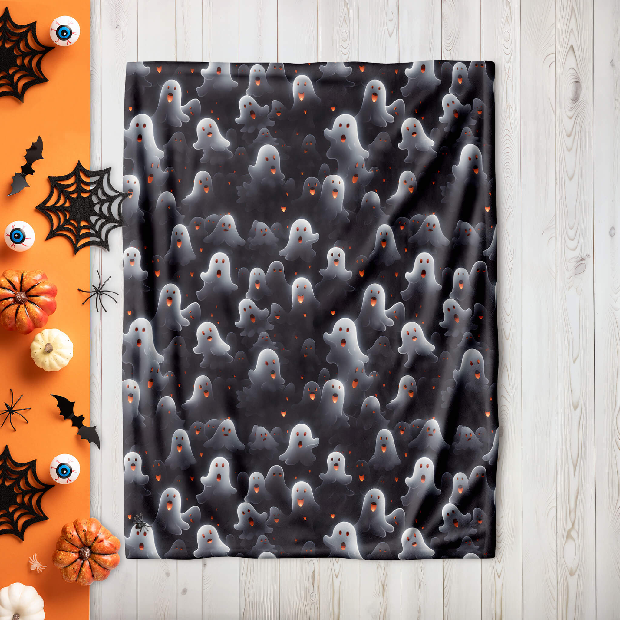 Halloween Blanket - Ghosts 4